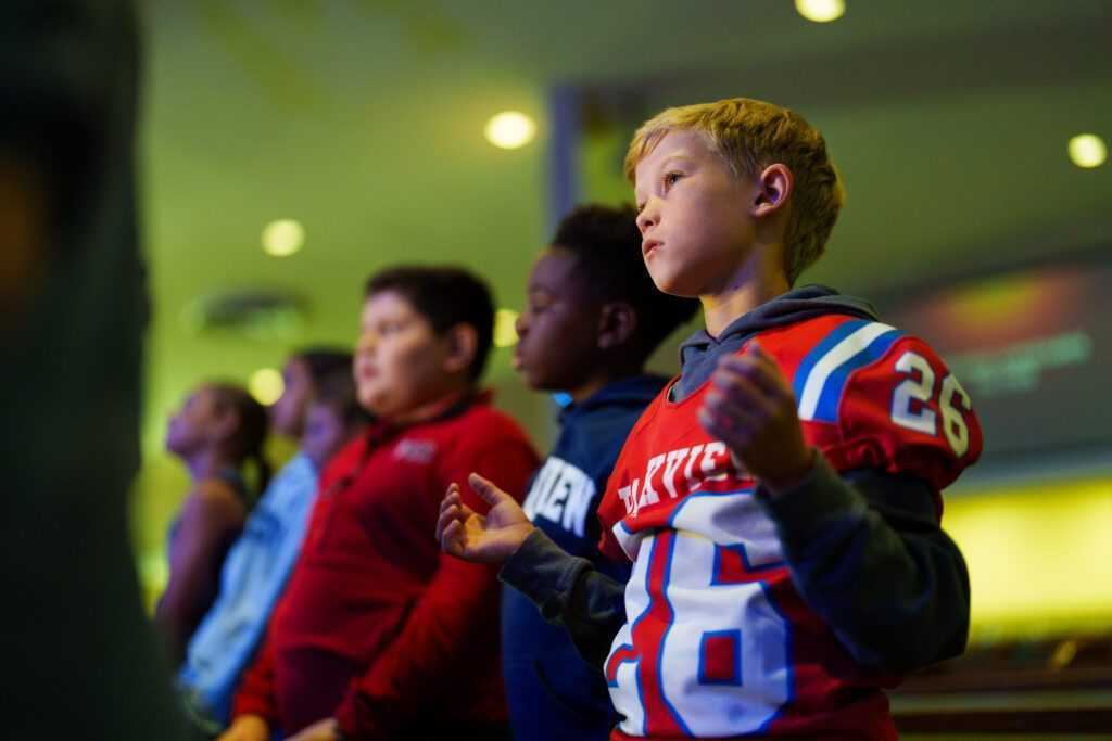 A classroom at Braselton Christian Academy