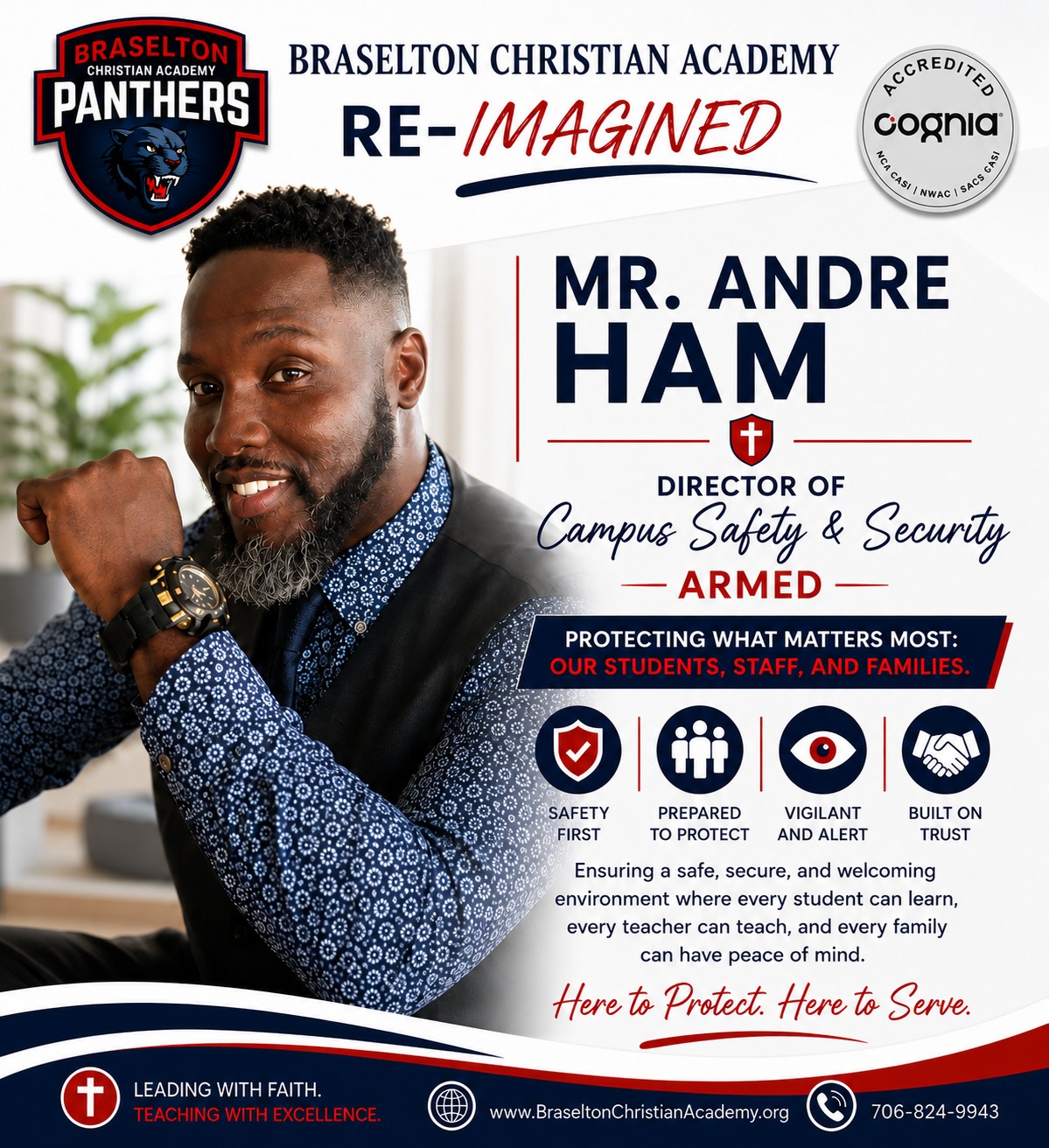 Andre Ham — Director of Campus Safety & Security, Braselton Christian Academy