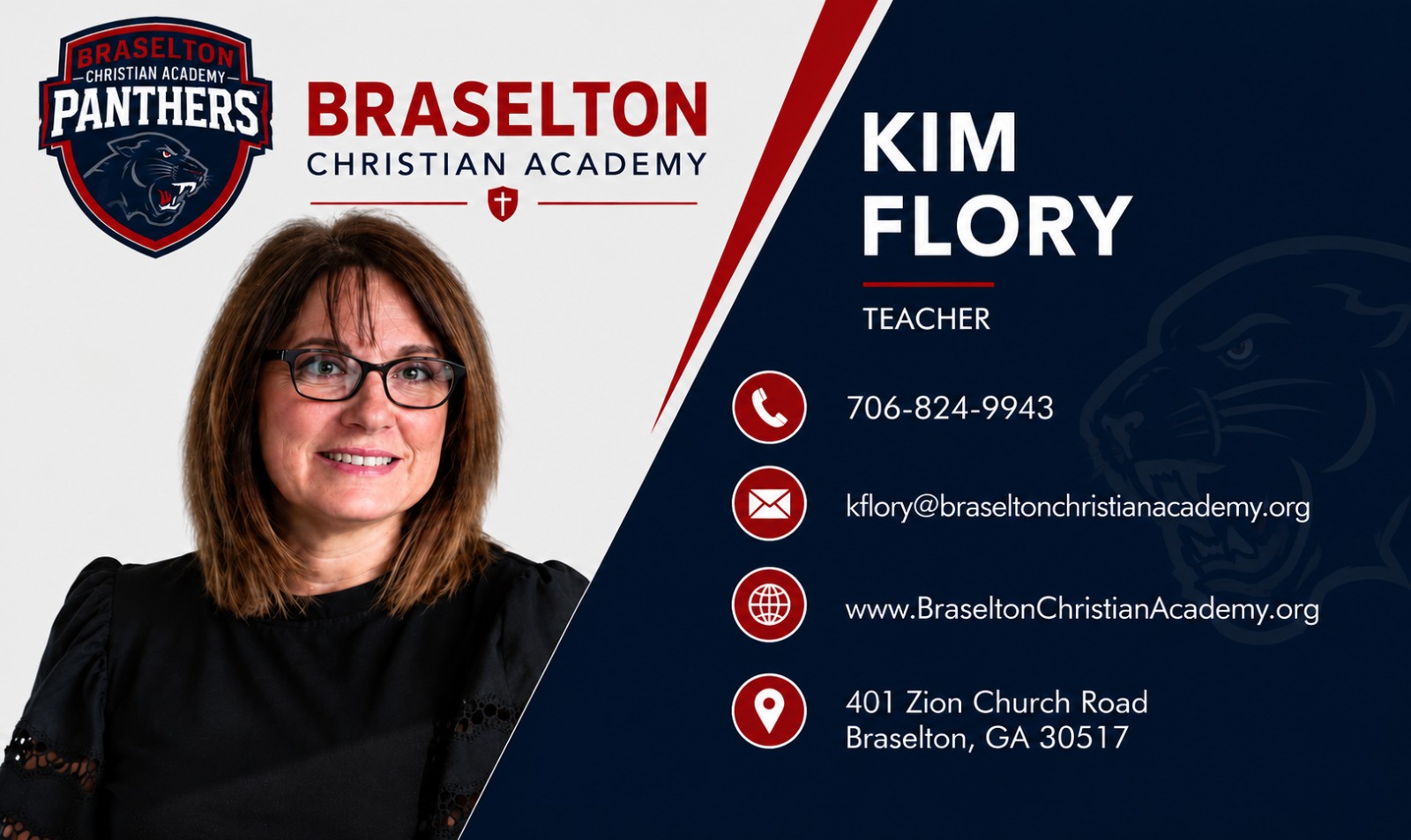 Kim Flory — Teacher, Braselton Christian Academy