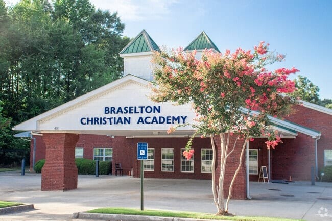An elementary classroom at Braselton Christian Academy